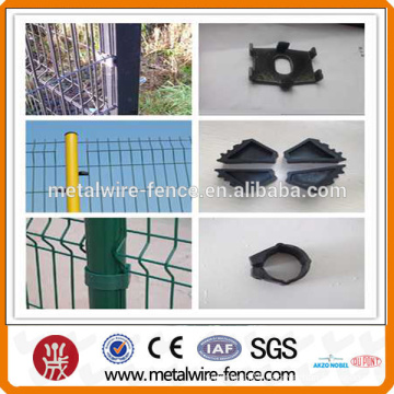 powder coated wire mesh fence post